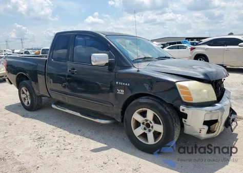 2004 Nissan Titan Xe из США, поврежденный, VIN 1N6AA06A34N512763